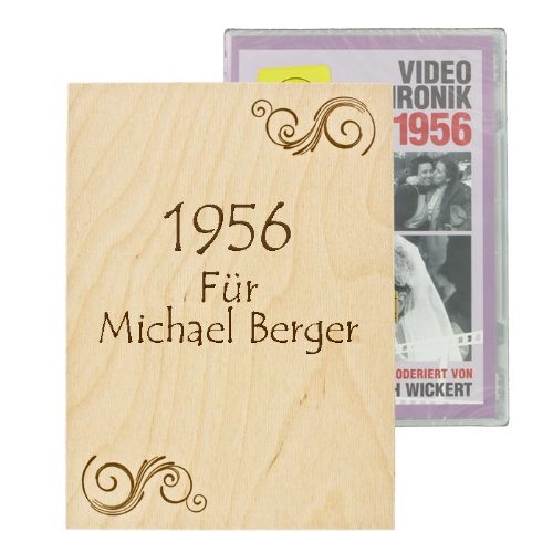 Jahrgangs-DVD-Chronik 1956 mit Personalisierung Jahrgangs-DVD-Chronik 1956 mit Personalisierung von Historia