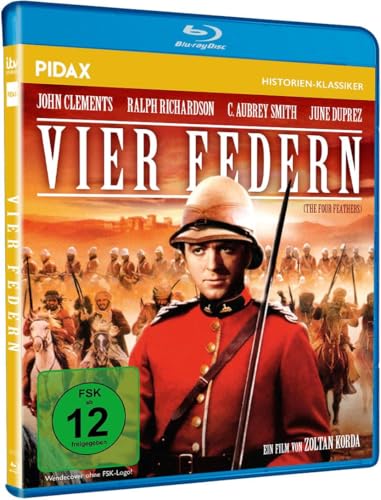 Vier Federn - The Four Feathers - Aufwendig inszeniertes Abenteuer-Epos in brillanter HD-Qualität (Filmklassiker Collection) von History MOVIES by WME Home Entertainment
