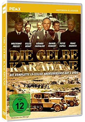 Die gelbe Karawane / Die komplette 13-teilige Abenteuerserie (Pidax Historien-Klassiker) [2 DVDs] von History Movies