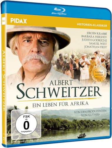 Albert Schweitzer - Ein Leben für Afrika / Bewegende Filmbiografie über das Leben des berühmten Arztes, ausgezeichnet mit dem PRÄDIKAT WERTVOLL (Pidax Historien-Klassiker)[Blu-ray] von History Movies