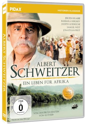 Albert Schweitzer - Ein Leben für Afrika / Bewegende Filmbiografie über das Leben des berühmten Arztes, ausgezeichnet mit dem PRÄDIKAT WERTVOLL (Pidax Historien-Klassiker) von History Movies