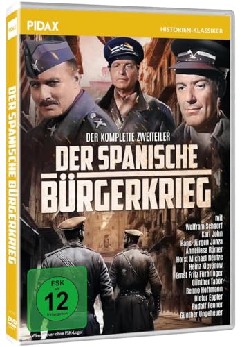 Der spanische Bürgerkrieg / Der komplette Zweiteiler mit Starbesetzung / Kriegs Doku über Politische Intrigen und historische Wendepunkte 1936 (Pidax Historien-Klassiker) von History Movies