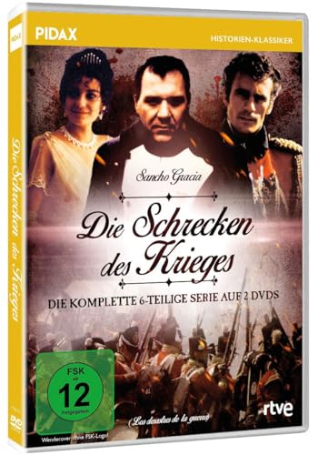 Die Schrecken des Krieges (Los desastres de la guerra) - Die komplette Serie auf 2 DVDs - Spannende historische Einblicke - Unabhängigkeitskamps Spaniens gegen Napoleon (Pidax Historien-Klassiker) von History Movies (Pidax Historien Klassiker)