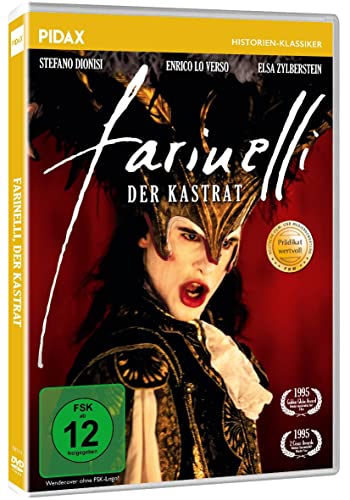 Farinelli der Kastrat - Ein mitreißendes Barock Drama, das die Schönheit und Magie von Farinellis Stimme einfängt - Ein preisgekrönter Musikfilm Klassiker von History Movies