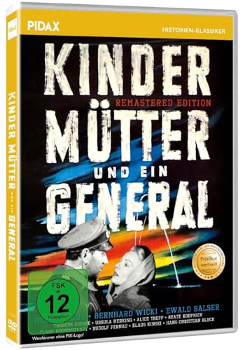 Kinder, Mütter und ein General - Nachkriegsfilm Remastered Edition - Deutscher preisgekrönter Spielfilm - Kriegsfilm 2. Weltkrieg - Starbesetz + Filmprädikat WERTVOLL (Pidax Historien-Klassiker) von History Movies