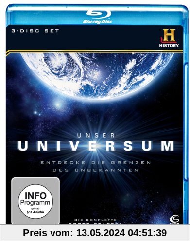 Unser Universum - Staffel 1 (History) (3 Blu-rays) von History