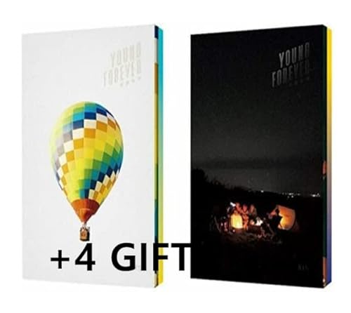 BTS (4 GIFT) [Young Forever] Day+Night set version BTS Special Album 4 CDs+2 Posters+2 Photobooks+2 Polaroid Cards+2 KPOP Idol Mask+2 Extra Photocards von Hit