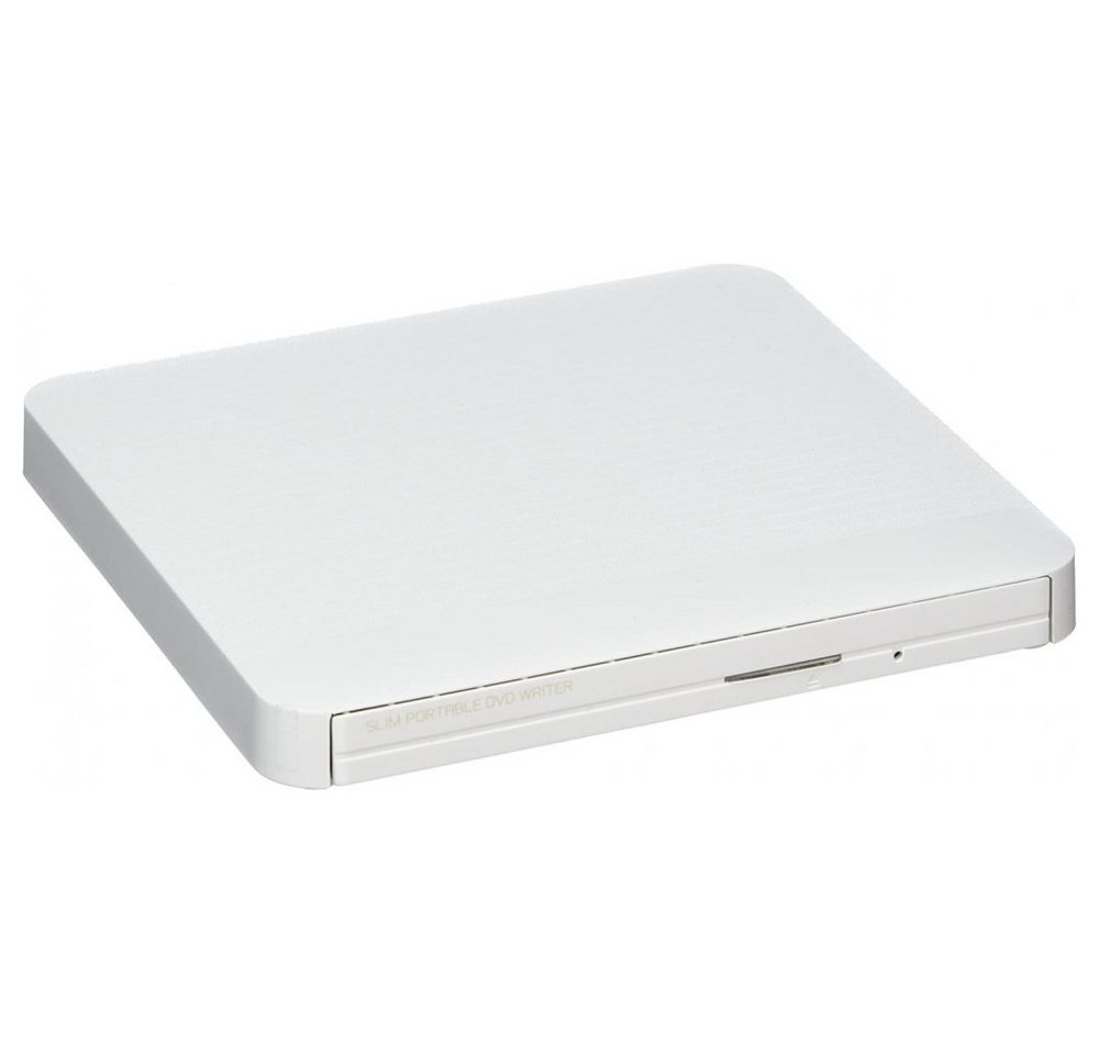 Hitachi-LG DVD-Writer GP50NW41 EXTERN - DVD-Brenner SLIM - weiß DVD-Brenner von Hitachi-LG