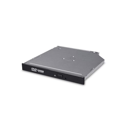 Hitachi-LG GTC2N Internal DVD Drive, Slim 12.7 mm DVD Player/Writer for Laptop/Desktop PC, Windows 10 Compatible, 8X Read/Write Speed - Black von Hitachi-LG