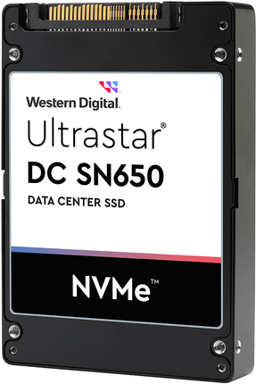 HGST ULTRASTAR DC SN650 U.3 15MM 7680GB PCIE TLC RI-1DW/D BICS5 (0TS2374) von Hitachi