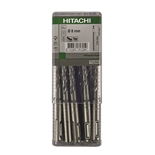 Multipack 25 piezas Brocas SDSPlus 2 Filos-Profesional - M1: 5 M2: 260 M3: 200 Multipack 25 piezas Brocas SDSPlus 2 Filos-Profesional - M1: 5 M2: 260 M3: 200 von Hitachi
