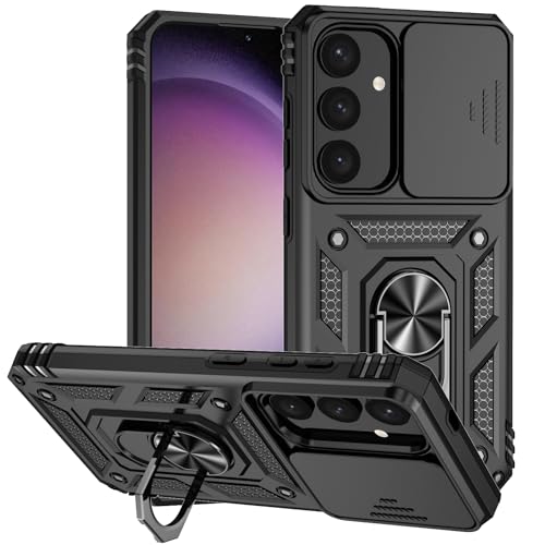 Hitaoyou für Samsung Galaxy S24 Hülle, Samsung S24 Fall mit Kameraabdeckung Kickstand Military Grade Stoßfeste Heavy Duty Schutz mit Magnetic Car Fall für Galaxy S24 6.2'' Hitaoyou für Samsung Galaxy S24 Hülle, Samsung S24 Fall mit Kameraabdeckung Kickstand Military Grade Stoßfeste Heavy Duty Schutz mit Magnetic Car Fall für Galaxy S24 6.2'' von Hitaoyou