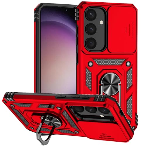 Hitaoyou für Samsung Galaxy S24 Hülle, Samsung S24 Fall mit Kameraabdeckung Kickstand Military Grade Stoßfeste Heavy Duty Schutz mit Magnetic Car Fall für Galaxy S24 6.2'' Hitaoyou für Samsung Galaxy S24 Hülle, Samsung S24 Fall mit Kameraabdeckung Kickstand Military Grade Stoßfeste Heavy Duty Schutz mit Magnetic Car Fall für Galaxy S24 6.2'' von Hitaoyou