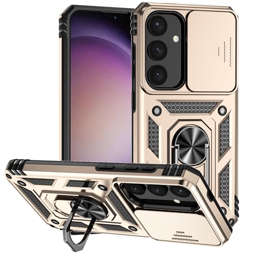 Hitaoyou für Samsung Galaxy S24 Hülle, Samsung S24 Fall mit Kameraabdeckung Kickstand Military Grade Stoßfeste Heavy Duty Schutz mit Magnetic Car Fall für Galaxy S24 6.2'' Hitaoyou für Samsung Galaxy S24 Hülle, Samsung S24 Fall mit Kameraabdeckung Kickstand Military Grade Stoßfeste Heavy Duty Schutz mit Magnetic Car Fall für Galaxy S24 6.2'' von Hitaoyou