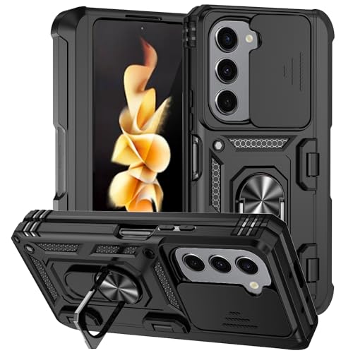 Hitaoyou für Samsung Galaxy Z Fold 5 Hülle 5G, kompatibel mit Magsafe, stoßfeste Abdeckung für Samsung Z Fold 5 mit Ständer, Militärqualität, robuste Schutzhülle für Galaxy Z Fold 5 von Hitaoyou