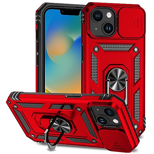 Hitaoyou für iPhone 15 Plus Hülle, iPhone 15 Plus Hülle Kameraabdeckung & Ständer, Stoßfester Hochleistungsschutz in Militärqualität mit magnetischen Handyhüllen für iPhone 15 Plus Hitaoyou für iPhone 15 Plus Hülle, iPhone 15 Plus Hülle Kameraabdeckung & Ständer, Stoßfester Hochleistungsschutz in Militärqualität mit magnetischen Handyhüllen für iPhone 15 Plus von Hitaoyou