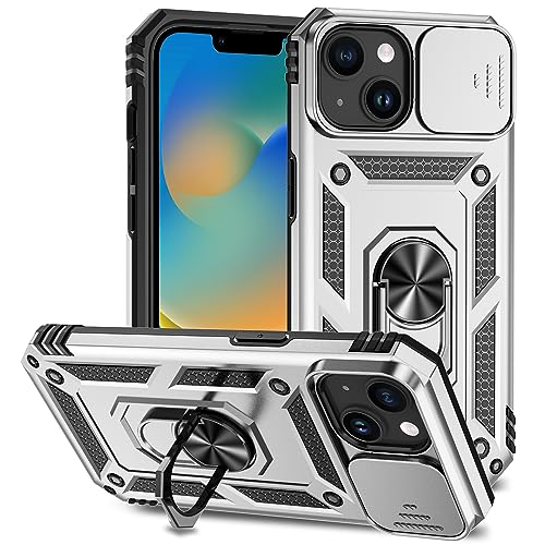 Hitaoyou für iPhone 15 Plus Hülle, iPhone 15 Plus Hülle Kameraabdeckung & Ständer, Stoßfester Hochleistungsschutz in Militärqualität mit magnetischen Handyhüllen für iPhone 15 Plus Hitaoyou für iPhone 15 Plus Hülle, iPhone 15 Plus Hülle Kameraabdeckung & Ständer, Stoßfester Hochleistungsschutz in Militärqualität mit magnetischen Handyhüllen für iPhone 15 Plus von Hitaoyou