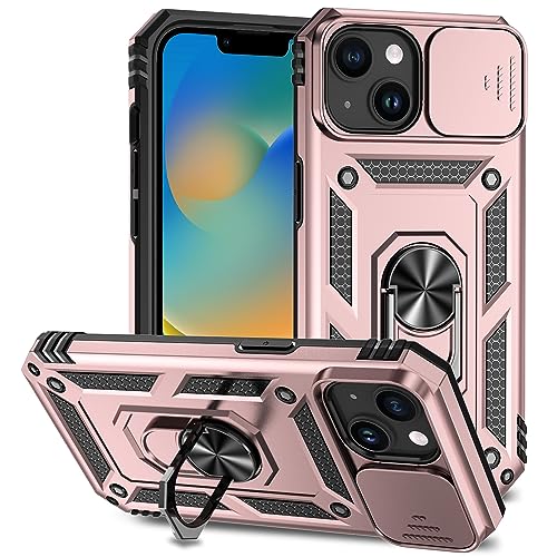 Hitaoyou für iPhone 15 Plus Hülle, iPhone 15 Plus Hülle Kameraabdeckung & Ständer, Stoßfester Hochleistungsschutz in Militärqualität mit magnetischen Handyhüllen für iPhone 15 Plus Hitaoyou für iPhone 15 Plus Hülle, iPhone 15 Plus Hülle Kameraabdeckung & Ständer, Stoßfester Hochleistungsschutz in Militärqualität mit magnetischen Handyhüllen für iPhone 15 Plus von Hitaoyou