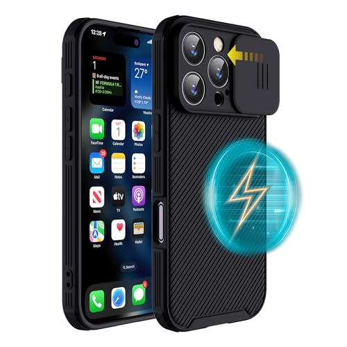 Hitaoyou für iPhone 16 Pro Max Hülle Kompatibel mit Magsafe, iPhone 16 Pro Max Hülle mit Kameraabdeckung, stoßfeste, robuste magnetische Handyhülle in Militärqualität für iPhone 16 Pro Max Hitaoyou für iPhone 16 Pro Max Hülle Kompatibel mit Magsafe, iPhone 16 Pro Max Hülle mit Kameraabdeckung, stoßfeste, robuste magnetische Handyhülle in Militärqualität für iPhone 16 Pro Max von Hitaoyou