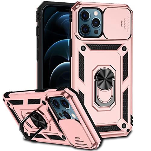 Hitaoyou Kompatibel mit iPhone 12 Pro Max Hülle mit Ständer, Militärqualität, stoßfest, mit magnetischer KFZ-Halterung, Hülle für iPhone 12 Pro Max 6,7 Zoll Hitaoyou Kompatibel mit iPhone 12 Pro Max Hülle mit Ständer, Militärqualität, stoßfest, mit magnetischer KFZ-Halterung, Hülle für iPhone 12 Pro Max 6,7 Zoll von Hitaoyou