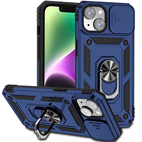 Hitaoyou iPhone 14 Hülle, Handyhülle iPhone 14 Hülle mit Kameraabdeckung & Ständer Militärqualität Stoßfest Heavy Duty Schutzhülle mit magnetischer Autohalterung Hülle für iPhone 14 6.1'' Hitaoyou iPhone 14 Hülle, Handyhülle iPhone 14 Hülle mit Kameraabdeckung & Ständer Militärqualität Stoßfest Heavy Duty Schutzhülle mit magnetischer Autohalterung Hülle für iPhone 14 6.1'' von Hitaoyou