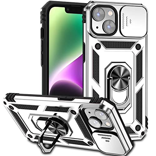 Hitaoyou iPhone 14 Hülle, Handyhülle iPhone 14 Hülle mit Kameraabdeckung & Ständer Militärqualität Stoßfest Heavy Duty Schutzhülle mit magnetischer Autohalterung Hülle für iPhone 14 6.1'' Hitaoyou iPhone 14 Hülle, Handyhülle iPhone 14 Hülle mit Kameraabdeckung & Ständer Militärqualität Stoßfest Heavy Duty Schutzhülle mit magnetischer Autohalterung Hülle für iPhone 14 6.1'' von Hitaoyou