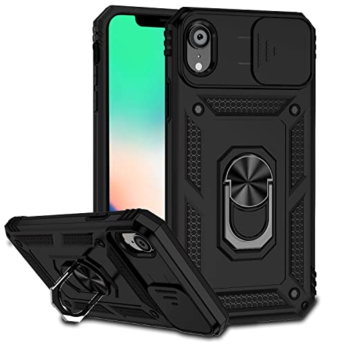 Hitaoyou iPhone xr Hülle mit Kameraabdeckung, iPhone xr Handyhülle, iPhone xr Hülle mit Ständer, stoßfest, strapazierfähig, in Militärqualität, mit magnetischer Autohalterung, Hüllen für iPhone xr Hitaoyou iPhone xr Hülle mit Kameraabdeckung, iPhone xr Handyhülle, iPhone xr Hülle mit Ständer, stoßfest, strapazierfähig, in Militärqualität, mit magnetischer Autohalterung, Hüllen für iPhone xr von Hitaoyou