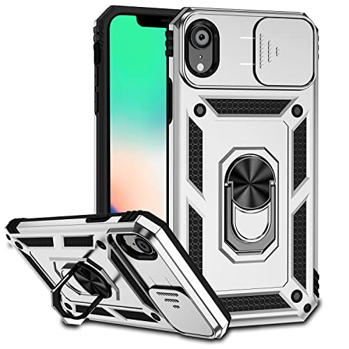 Hitaoyou iPhone xr Hülle mit Kameraabdeckung, iPhone xr Handyhülle, iPhone xr Hülle mit Ständer, stoßfest, strapazierfähig, in Militärqualität, mit magnetischer Autohalterung, Hüllen für iPhone xr Hitaoyou iPhone xr Hülle mit Kameraabdeckung, iPhone xr Handyhülle, iPhone xr Hülle mit Ständer, stoßfest, strapazierfähig, in Militärqualität, mit magnetischer Autohalterung, Hüllen für iPhone xr von Hitaoyou