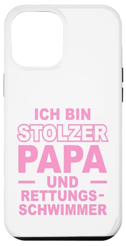 Stolzer Vater Rettungsschwimmer Statement Design für Väter Hülle für iPhone 12 Pro Max Stolzer Vater Rettungsschwimmer Statement Design für Väter Hülle für iPhone 12 Pro Max von Hito & Ece Family Love