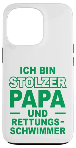 Stolzer Vater Rettungsschwimmer Statement Design für Väter Hülle für iPhone 13 Pro Stolzer Vater Rettungsschwimmer Statement Design für Väter Hülle für iPhone 13 Pro von Hito & Ece Family Love
