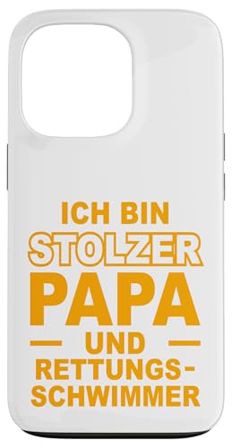 Stolzer Vater Rettungsschwimmer Statement Design für Väter Hülle für iPhone 13 Pro Stolzer Vater Rettungsschwimmer Statement Design für Väter Hülle für iPhone 13 Pro von Hito & Ece Family Love