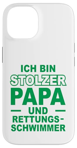 Stolzer Vater Rettungsschwimmer Statement Design für Väter Hülle für iPhone 14 von Hito & Ece Family Love