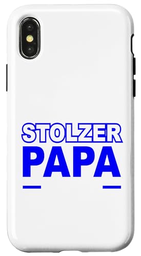 Stolzer Vater Rettungsschwimmer Statement Design für Väter Hülle für iPhone X/XS Stolzer Vater Rettungsschwimmer Statement Design für Väter Hülle für iPhone X/XS von Hito & Ece Family Love