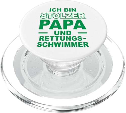 Stolzer Vater Rettungsschwimmer Statement Design für Väter PopSockets PopGrip für MagSafe Stolzer Vater Rettungsschwimmer Statement Design für Väter PopSockets PopGrip für MagSafe von Hito & Ece Family Love