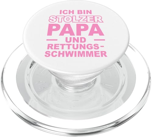 Stolzer Vater Rettungsschwimmer Statement Design für Väter PopSockets PopGrip für MagSafe Stolzer Vater Rettungsschwimmer Statement Design für Väter PopSockets PopGrip für MagSafe von Hito & Ece Family Love