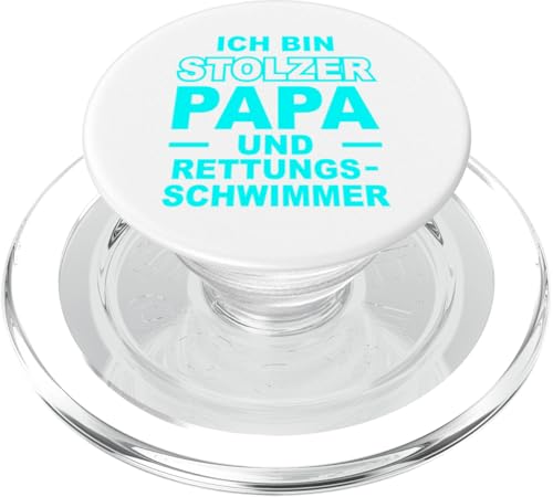 Stolzer Vater Rettungsschwimmer Statement Design für Väter PopSockets PopGrip für MagSafe Stolzer Vater Rettungsschwimmer Statement Design für Väter PopSockets PopGrip für MagSafe von Hito & Ece Family Love