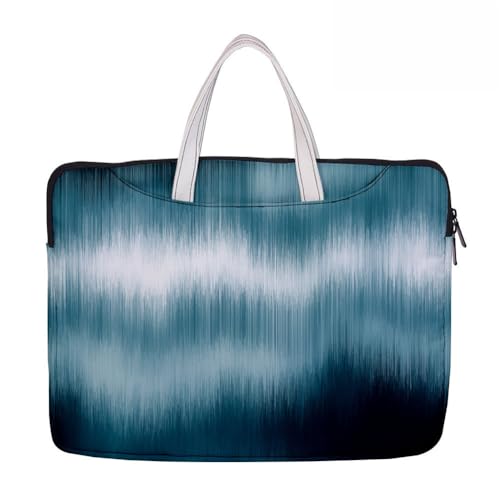 Hixingo Laptop-Handtasche für Frauen 13 14 15 Zoll Aktentasche 3D Druckmuster Arbeitstasche Computer-Tasche Tragbare Bag Laptop-Schutzhülle Laptoptasche (Farbe 9,13”) von Hixingo