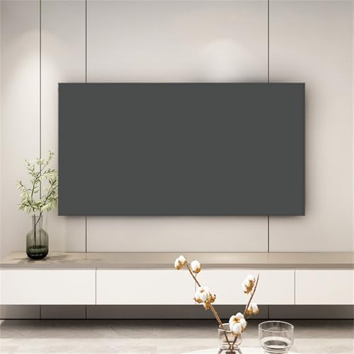 Hixingo TV Schutzhülle für Den, Einfarbig Hülle Bezug Staubschutz für Fernsehen Und Monitor, TV-Abdeckung, Fernsehschutz Für Zuhause Innenbereich 32 bis 80 Zoll (Dunkelgrau,32-39") von Hixingo