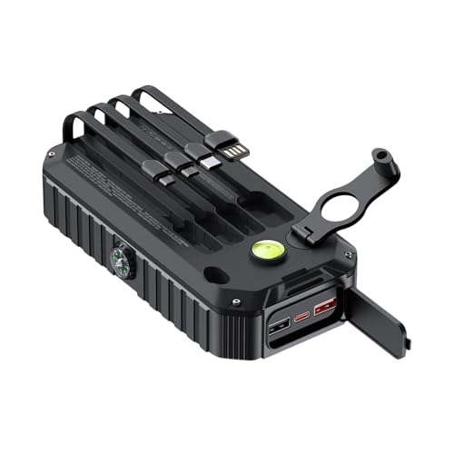 Solar Power Bank, Handkurbel-Cell-Ladegerät, Emergy Solar Bank, Kapazität Von 20000 MAh, Integrierte Ladungskabel, 17,32 cm/6,82 Zoll, Für Zuhause, Solar Power Bank, Handkurbel-Cell-Ladegerät, Emergy Solar Bank, Kapazität Von 20000 MAh, Integrierte Ladungskabel, 17,32 cm/6,82 Zoll, Für Zuhause, von Hjatirace