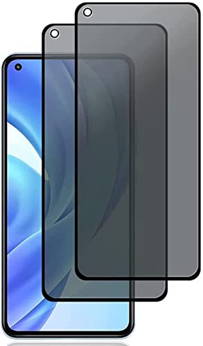 2 Stück Sichtschutz für Oppo Realme 6 Pro - Anti-Spy Sichtschutzfolie 9H Härte, Anti-Spähen Privatsphäre Schutzfolie, Glas Folie Blickschutzfolie, Anti- Kratzer Displayschutzfolie von Hkess