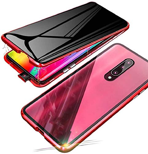 Anti-peep Magnetische Adsorption Hülle für Xiaomi Mi 9T / Mi 9T Pro Anti-Spy Handyhülle 360 Grad Metall Case Privat Screen Schutz doppelseitige Gehärtetes Glas Schutzhülle Anti-Spähen Cover,Rot Anti-peep Magnetische Adsorption Hülle für Xiaomi Mi 9T / Mi 9T Pro Anti-Spy Handyhülle 360 Grad Metall Case Privat Screen Schutz doppelseitige Gehärtetes Glas Schutzhülle Anti-Spähen Cover,Rot von Hkess