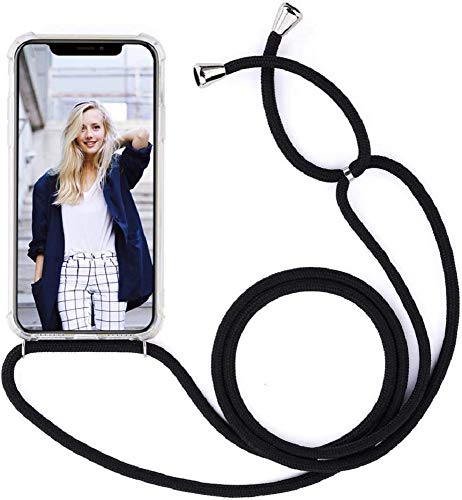 Handykette kompatibel mit Honor 8X Hülle Silikon - Handy Hülle mit Kordel zum Umhängen - Smartphone Necklace Hülle Transparent Silikon Handyhülle Case mit Kette zum umhängen Handykette kompatibel mit Honor 8X Hülle Silikon - Handy Hülle mit Kordel zum Umhängen - Smartphone Necklace Hülle Transparent Silikon Handyhülle Case mit Kette zum umhängen von Hkess