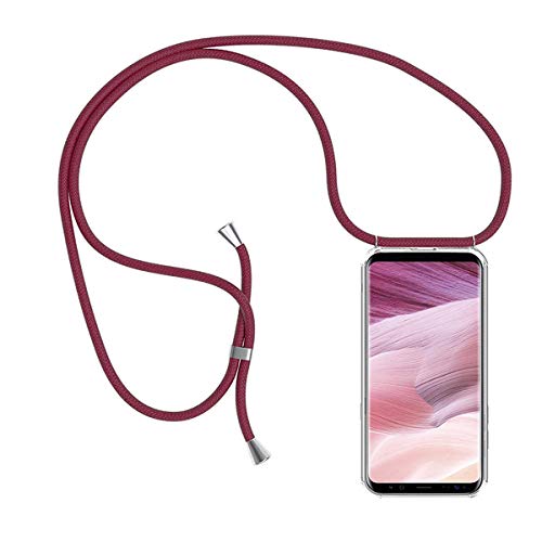 Handykette kompatibel mit Samsung Galaxy A70 Hülle Silikon - Handy Hülle mit Kordel zum Umhängen - Smartphone Necklace Hülle Transparent Silikon Handyhülle Case mit Kette zum umhängen Handykette kompatibel mit Samsung Galaxy A70 Hülle Silikon - Handy Hülle mit Kordel zum Umhängen - Smartphone Necklace Hülle Transparent Silikon Handyhülle Case mit Kette zum umhängen von Hkess