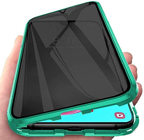 Hkess Anti-peep Magnetische Adsorption Hülle für Huawei Nova 9 SE Anti-Spy Handyhülle 360 Grad Metall Case Privat Screen doppelseitige Gehärtetes Glas Schutzhülle Anti-Spähen Flip Cover,Grün Hkess Anti-peep Magnetische Adsorption Hülle für Huawei Nova 9 SE Anti-Spy Handyhülle 360 Grad Metall Case Privat Screen doppelseitige Gehärtetes Glas Schutzhülle Anti-Spähen Flip Cover,Grün von Hkess
