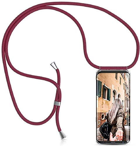Handykette kompatibel mit iPhone 12 Pro Max Hülle Silikon - Handy Hülle mit Kordel zum Umhängen - Smartphone Necklace Hülle Transparent Silikon Handyhülle Case mit Kette zum umhängen Handykette kompatibel mit iPhone 12 Pro Max Hülle Silikon - Handy Hülle mit Kordel zum Umhängen - Smartphone Necklace Hülle Transparent Silikon Handyhülle Case mit Kette zum umhängen von Hkess