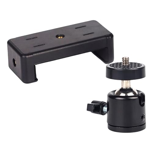 Hkfgdjdl Smartphone-Clip, universelle Handy-Halterung, Clip-Halterung mit 360 Grad drehbarem Metall-Kugelkopf für Handy-Smartphones Hkfgdjdl Smartphone-Clip, universelle Handy-Halterung, Clip-Halterung mit 360 Grad drehbarem Metall-Kugelkopf für Handy-Smartphones von Hkfgdjdl