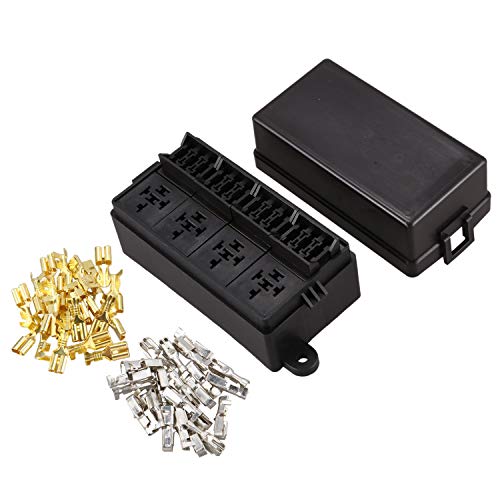 Hklshyd 12 Wege Sicherungs Halter Box mit AnschlüSsen für PKW AnhäNger und Boot Hklshyd 12 Wege Sicherungs Halter Box mit AnschlüSsen für PKW AnhäNger und Boot von Hklshyd