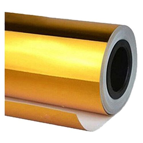 Hklshyd Chrom Vinyl Folie Verpacken Aufkleber Abziehbild Dehnbar Reflektierend 152X20Cm Gold Hklshyd Chrom Vinyl Folie Verpacken Aufkleber Abziehbild Dehnbar Reflektierend 152X20Cm Gold von Hklshyd