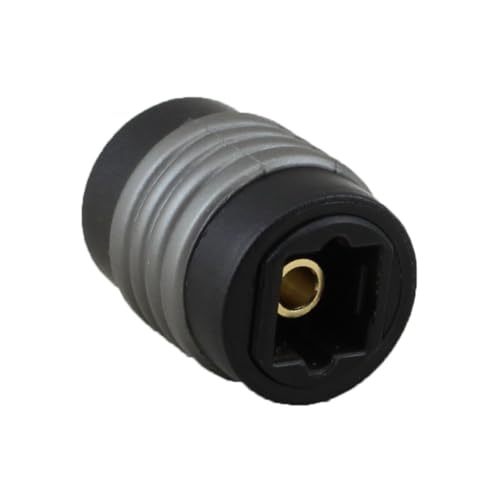 Hklshyd Lautsprecher DVD-Player Digital Audio Optische Kabel Adapter Tragbare CD Glasfaser Buchse Extender Verlängerung Koppler 1Stk Hklshyd Lautsprecher DVD-Player Digital Audio Optische Kabel Adapter Tragbare CD Glasfaser Buchse Extender Verlängerung Koppler 1Stk von Hklshyd