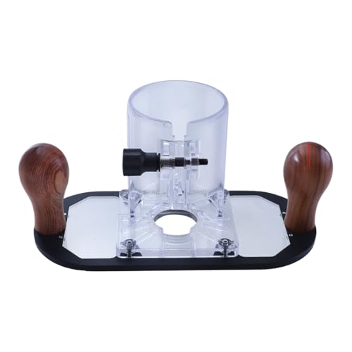 Hlagmix Router Trimmer Basis,Schutztransparente Fräsbasisplatte | Zubehör Für Kreissägen Gewerblich Nutzer Hlagmix Router Trimmer Basis,Schutztransparente Fräsbasisplatte | Zubehör Für Kreissägen Gewerblich Nutzer von Hlagmix